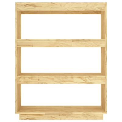 vidaXL Book Cabinet/Room Divider 80x35x103 cm Solid Pinewood