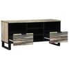 vidaXL TV Units with Drawer White 100 x 33 x 46 cm Engineered wood