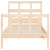vidaXL Bed Frame without Mattress 90x200 cm Solid Wood Pine