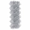 vidaXL Chain Link Fence Silver 25 x 0.4 m Galvanised steel