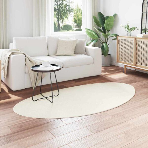 vidaXL Area Rugs HUARTE Cream 80 x 150 cm Polyester