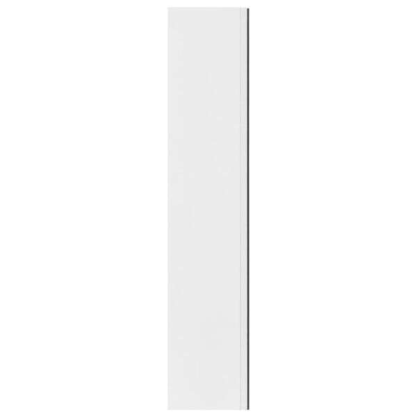 vidaXL Bathroom Mirror Cabinet White 60x15x75 cm MDF