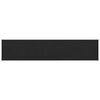 vidaXL Window Sill Black with wood grain 160 x 35 x 4.5 cm PVC