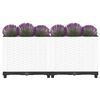 vidaXL Raised Bed 80x40x38 cm Polypropylene