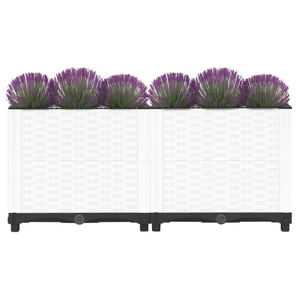 vidaXL Raised Bed 80x40x38 cm Polypropylene