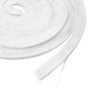 vidaXL Self-Adhesive Door Brush Seal 10 m PP White