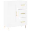 vidaXL Highboard White 69.5x34x180 cm Engineered Wood
