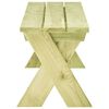 vidaXL Garden Bench 170 cm Impregnated Pinewood