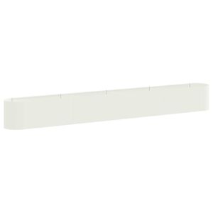 vidaXL Raised Garden Bed White 360 x 40x 40 cm
