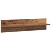 vidaXL Wall Shelf 2 pcs Old Wood 80 x 11.5 x 18 cm Engineered Wood