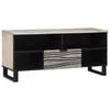 vidaXL TV Cabinet 100 x 33 x 46 cm White Engineered Wood