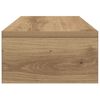vidaXL Monitor Stand Artisan Oak 42x24x13 cm Engineered Wood