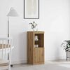 vidaXL LED Sideboard Artisan Oak 41 x 37 x 100 cm Engineered Wood