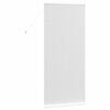 vidaXL Window Blind with Curtains Manual White Aluminium