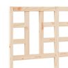vidaXL Bed Headboard 126x4x100 cm Solid Wood Pine