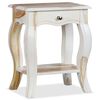 vidaXL Bedside Cabinet Solid Acacia Wood 40x30x50 cm