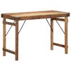 vidaXL Dining Table Brown 110 x 55 x 76 cm Solid reclaimed wood