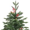 vidaXL Artificial Christmas Tree with 300 LEDs with Stand Green 210 cm
