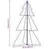 vidaXL Christmas Cone Tree 200 LEDs Indoor and Outdoor 98x150 cm