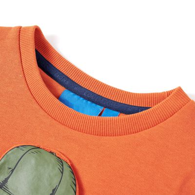 Kids' Sweatshirt Dark Orange 92