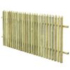 vidaXL Garden Fence Impregnated Pinewood 170x75 cm