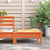 vidaXL Garden Footstool Wax Brown Solid Wood Pine