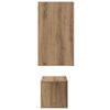 vidaXL TV Cabinet Set Wall-mounted 3 pcs Artisan oak 60 x 30 x 30 cm