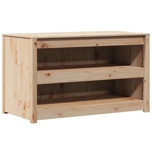 vidaXL Kitchen Cabinet with Shelf MEPPEL Brown Oak 106 x 55 x 64 cm