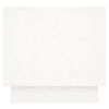 vidaXL Bedside Cabinets 2 pcs White 35x34x32 cm Solid Wood Pine