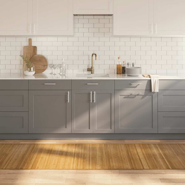 vidaXL Rug Rectangular Natural80x1000 cm Bamboo