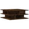 vidaXL Coffee Table Smoked Oak 70x70x29 cm Engineered Wood