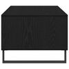 vidaXL Coffee Table Black Oak 90 x 50 x 36.5 cm Engineered Wood