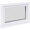 vidaXL Basement Window RISOR 90x60 cm Tilt&Turn DIN Left White