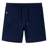 vidaXL Kids' Shorts Navy 128