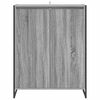 vidaXL Shoe Cabinet Grey Sonoma 79 x 36 x 100 cm Engineered Wood