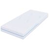 vidaXL Mattress White 80 x 200 cm Foam