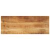 vidaXL Table Top 90x30x3.8 cm Rectangular Solid Wood Rough Mango