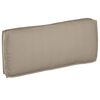 vidaXL Pallet Cushion for suitable for Seat / Backrest with Pillow Taupe