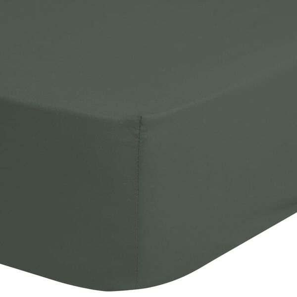 HIP Fitted Sheet 180x200 cm Dark Olive
