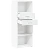vidaXL Highboard White 45x42.5x124 cm Engineered Wood