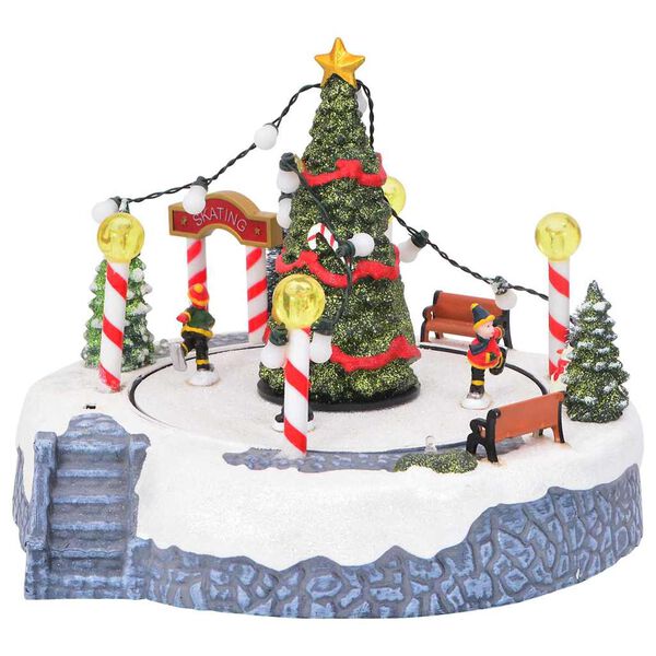 vidaXL Christmas Village Decoration Multicolour 22 x 21.5 x 17 cm