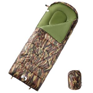 vidaXL Sleeping Bag for Adults Camping 3-4 Seasons