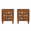 vidaXL Bedside Cabinet 2 pcs Brown 40 x 33.5 x 46 cm Solid Mango Wood