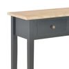 vidaXL Dressing Console Table Black 79x30x74 cm Wood