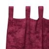vidaXL Velvet Curtains 2 pcs Wine red 175 x 140 cm Velvet