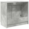 vidaXL Bathroom Cabinet with Storage Concrete Grey 64.5 x 33.5 x 59 cm