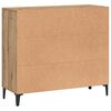 vidaXL Sideboard Artisan oak 90x34x80 cm Engineered Wood