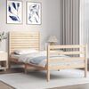 vidaXL Bed Frame without Mattress 90x200 cm Solid Wood