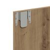 vidaXL Mirror Cabinet Artisan Oak 60 x 31.5 x 62 cm Engineered Wood