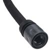 vidaXL Garden Soaker Hose Black 0.6" 25 m Rubber
